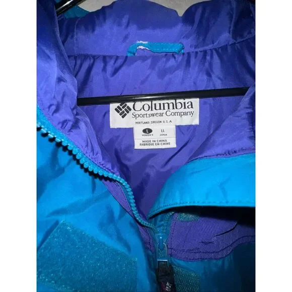 Vintage Columbia Sportswear Insulated Windbreaker